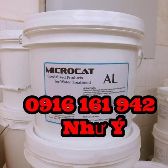 Men vi sinh Mỹ MICROCAT AL - chuyên xử lý đáy ao nuôi tôm ô nhiễm , khử khí độc giá tốt