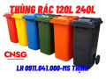 Phân phối thùng rác 120lit 240lit 660lit, thùng rác inox, thùng rác y tế 0911041000