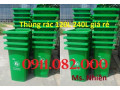 Phân phối thùng rác giá rẻ tại cần thơ- Cấu tạo của thùng rác 120L 240L 660L- lh 0911082000