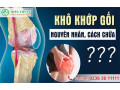 Cách điều trị khô khớp gối