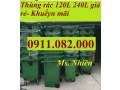 Thùng rác thông minh giá tốt hiện nay-thùng rác 120L 240L 660L giá rẻ- lh 0911082000
