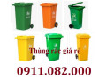 Thùng thu gom rác giá rẻ- thùng rác 120 lít 240 lít giá sỉ tại miền tây- lh 0911082000