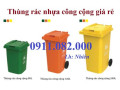 Giảm giá thùng rác cuối năm, thùng rác nhựa 120 240 660 giá rẻ cạnh tranh- lh 0911082000