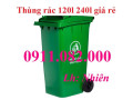 Giá rẻ thùng rác nhựa 120l 240l- tư vấn báo giá thùng rác rẻ nhất miền tây-lh 0911082000