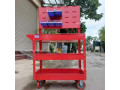 Xe đẩy 3 ngăn kết hợp bảng treo khay Xe đẩy 3 ngăn kết hợp bảng treo khay