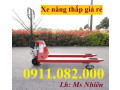 Cung cấp xe nâng tay thấp giá rẻ- xe nâng tay 3 tấn càng rộng- lh 0911082000