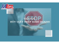 Thủ tục hủy giấy phép kinh doanh online