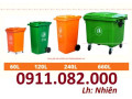 Cung cấp thùng rác phân loại, thùng rác chất lượng , thùng rác 120l 240l giá rẻ- lh 0911082000