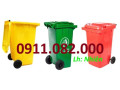 Chuyên cung cấp thùng rác nhựa phổ biến nhất hiện nay- thùng rác 120l 240l 660l giá rẻ- lh 0911082000