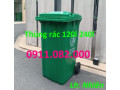 Thùng rác xử lý rác thải giá rẻ tại an giang- thùng rác 120l 240l 660l giá sỉ- lh 0911082000