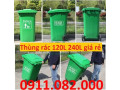 Sỉ lẻ giá rẻ thùng rác 120L 240L 660L giá rẻ- Thùng rác chất lượng mới 100% bán chạy nhất thị trường hiện nay- lh 0911082000