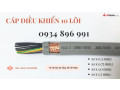 Cáp Điều Khiển 10x1.5 Mm2 Giao Ngay Đà Nẵng, Hà Nội, Hồ Chí Minh