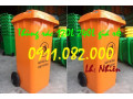 Thùng rác công nghiệp, thùng rác chất lượng giá rẻ tại miền tây- thùng rác 120L 240L- lh 0911082000