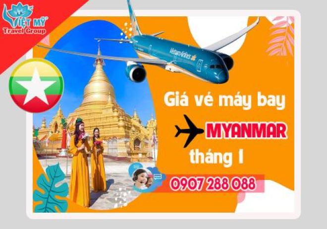 Cùng Việt Mỹ bay đến Myanmar vào tháng 1
