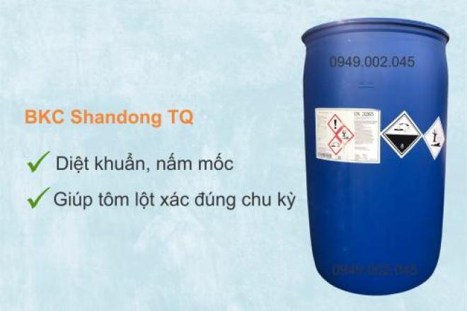 BKC TQ 80% - Diệt khuẩn, xử lý nước trong khi nuôi tôm