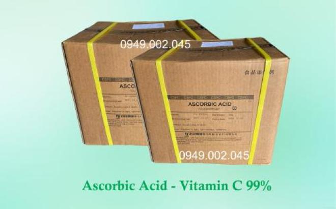 Ascorbic Acid - Nguyên liệu Vitamin C 99% cho tôm cá