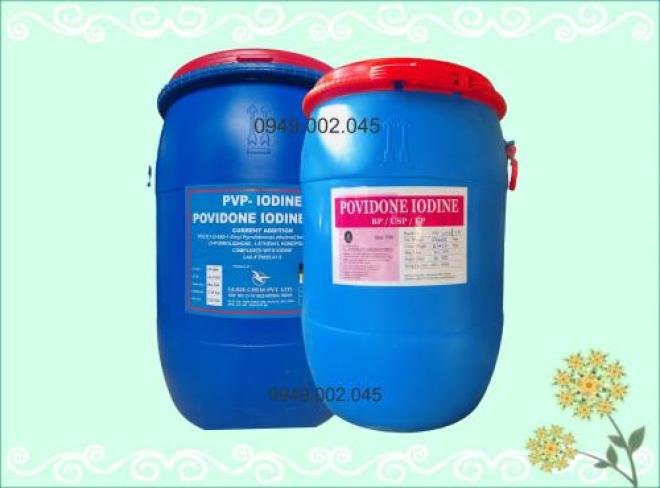 PVP Iodine - Diệt khuẩn iodine nguyên liệu dạng bột