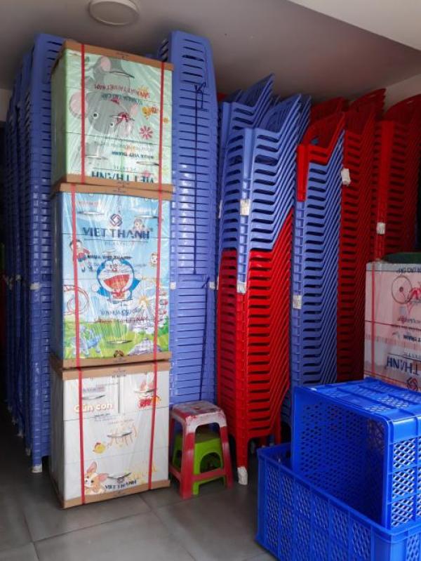 Tủ nhựa Việt Thành Tủ 4 ngăn của Doremon 094 779 7507 Lan