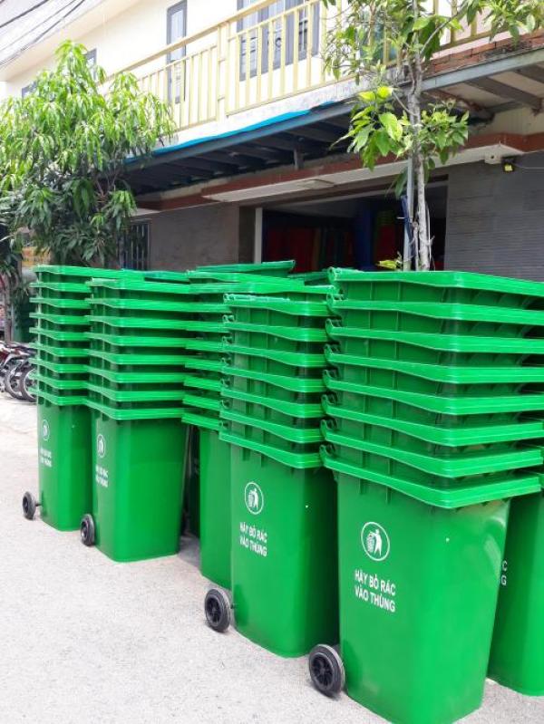 Phân phối thùng rác nhựa các loại khắp toàn quốc