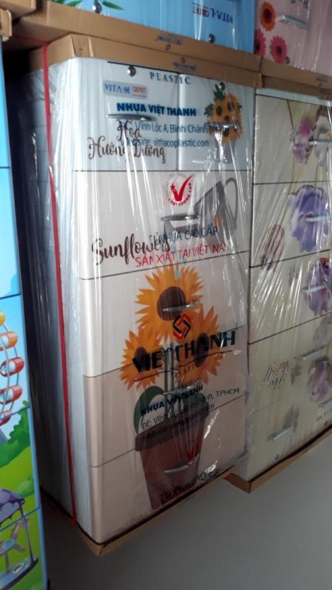 Cung cấp tủ nhựa Việt Thành 5 tầng TpHCM