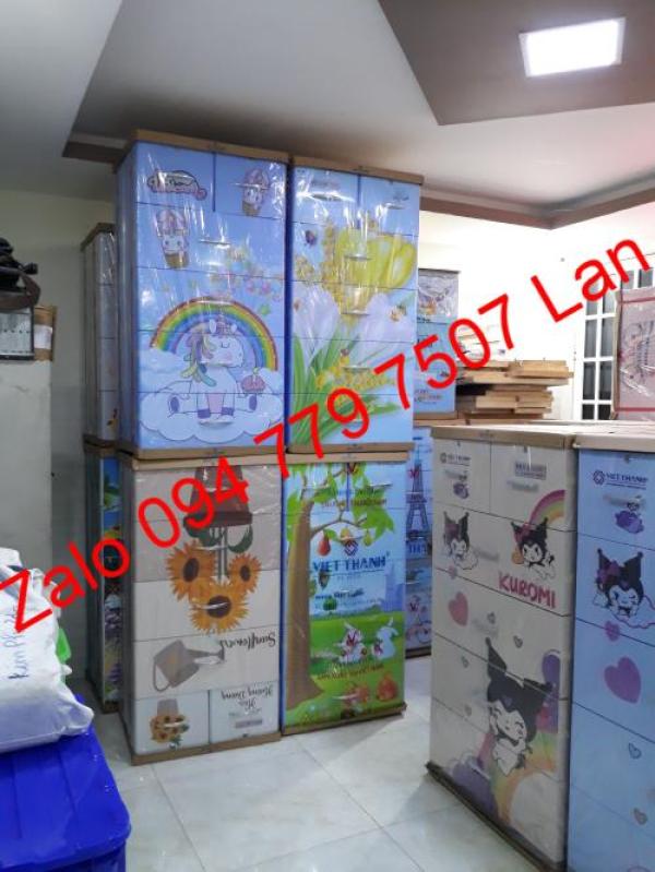 Cung cấp tủ 5 ngăn nhựa Việt Thành cho các cửa hàng