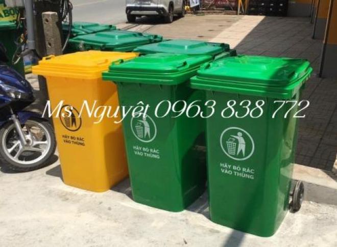 Thùng rác được sử dụng nhiều nhất, thùng rác công cộng 120l,240l....