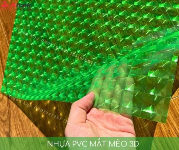 Phân phối màng nhựa pvc mắt mèo 3D