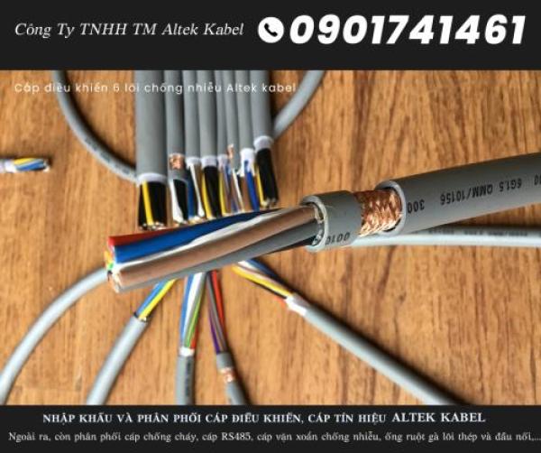 Cáp điều khiển, cáp điện 6 lõi Altek Kabel tại Quảng Ngãi