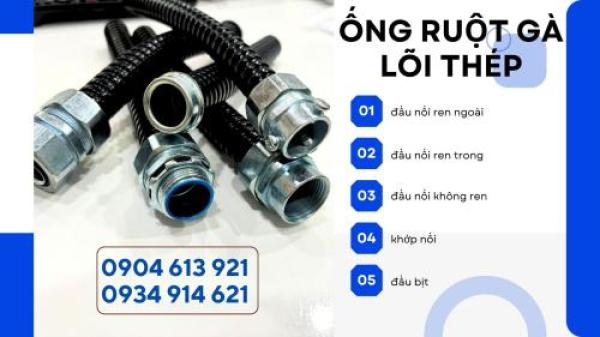 công ty cung cấp ống ruột gà lõi thép tại Đà Nẵng, HCM, Hà Nội