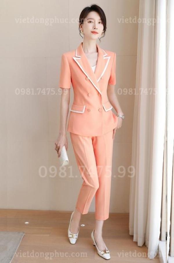 Xưởng nhận may đồ bộ vest nữ rẻ, đẹp, chuẩn form tại Hà Nội