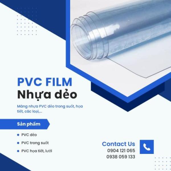 Màng nhựa PVC dẻo / Màng nhựa PVC trong suốt