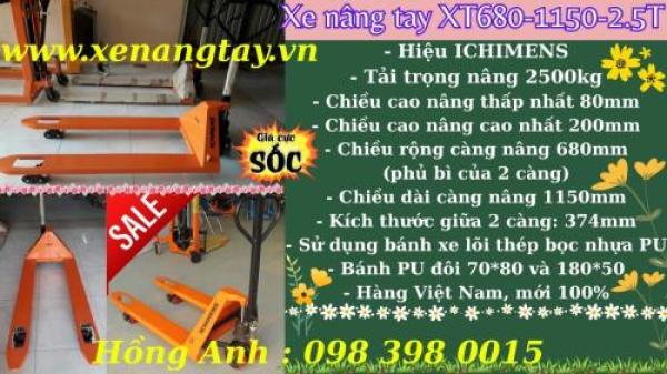 Tại sao tải 2500kg là mức phổ biến?