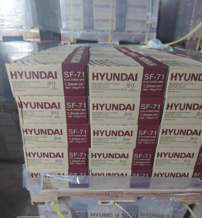 Dây hàn lõi thuốc SF-71 Hyundai Dây hàn lõi thuốc SF-71 Hyundai