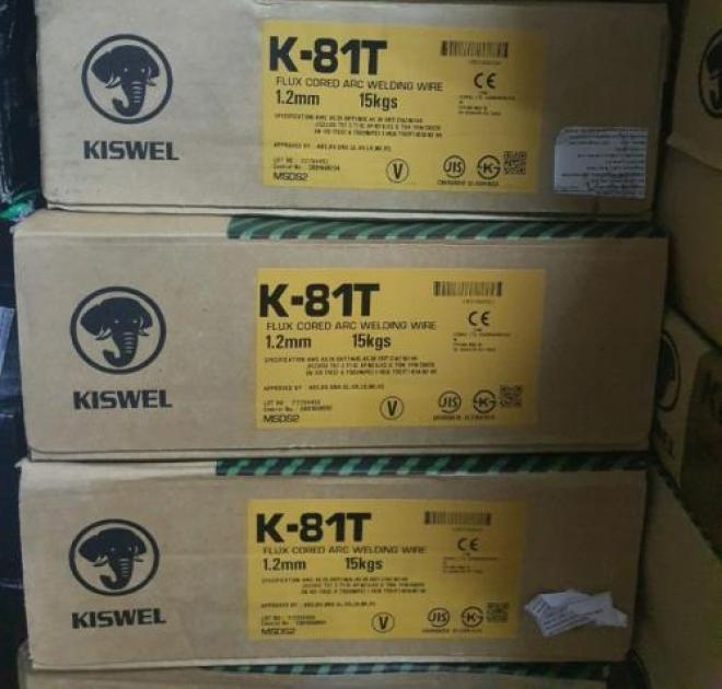 Dây hàn lõi thuốc chịu lực Kiswel K-81T