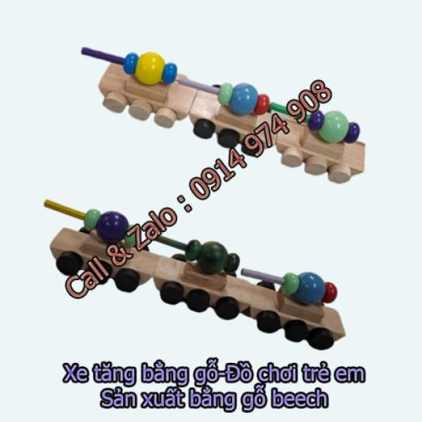Mô hình xe tăng đồ chơi bằng gỗ-Nhận sản xuất theo yêu cầu-SLL