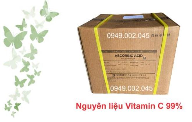 Ascorbic Acid - Nguyên liệu vitamin C 99% tăng đề kháng tôm cá Ascorbic Acid - Nguyên liệu vitamin C 99% tăng đề kháng tôm cá