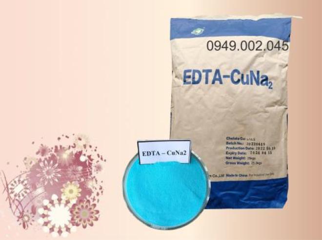 EDTA-CuNa2 - Khoáng đồng chelate diệt tảo và ký sinh trùng ao tôm cá EDTA-CuNa2 - Khoáng đồng chelate diệt tảo và ký sinh trùng ao tôm cá