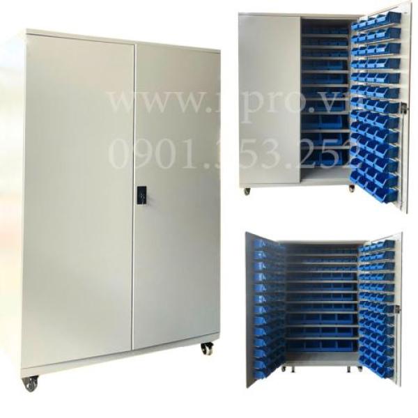 Tủ đựng linh kiện KT: W1150xD550xH1800mm