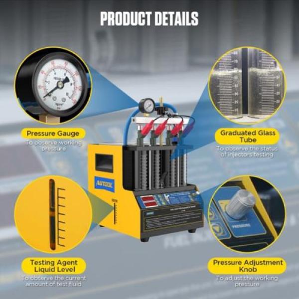 Máy xúc kim phun buồng đốt ô tô Autool CT500