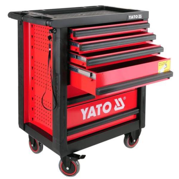 Tủ đồ nghề 6 ngăn 185 chi tiết Yato YT-55307 Tủ đồ nghề 6 ngăn 185 chi tiết Yato YT-55307