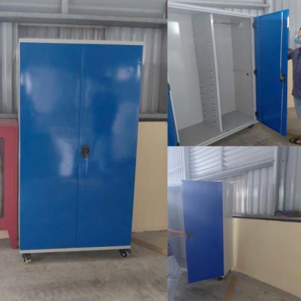 Tủ đồ nghề 2 cánh 3 ngăn kéo 2 khay KT: 1100Wx550Dx1800Hmm