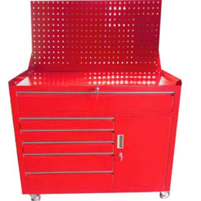 Tủ đồ nghề 6 ngăn kéo 1 cánh kết hợp bảng treo