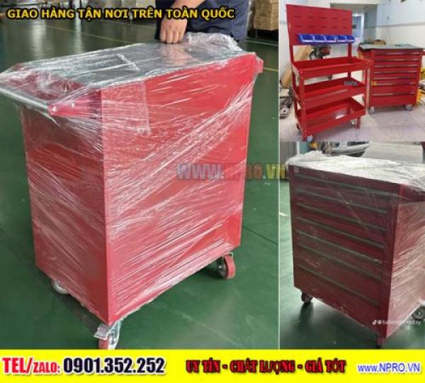 Tủ đồ nghề 7 ngăn kéo, kệ treo dụng cụ đồ nghề