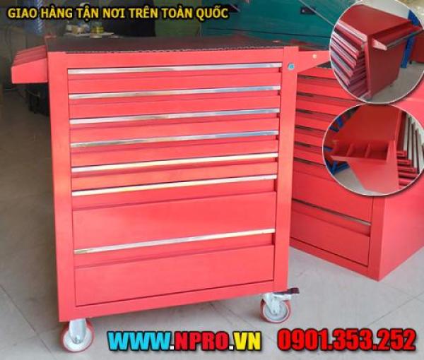 Tủ đồ nghề 7 ngăn kéo, kệ treo dụng cụ đồ nghề