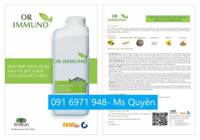 Mua bán thảo dược OR IMMUNO hỗ trợ gan ruột cho tôm