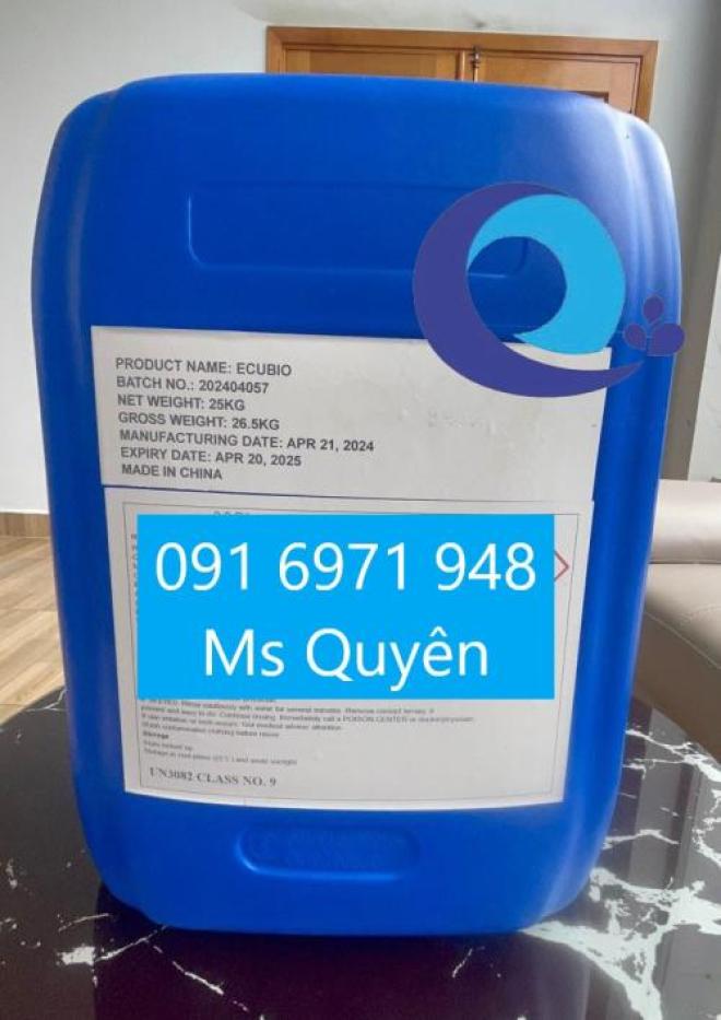 Diệt nấm đồng tiền, nấm thủy mi, diệt khuẩn ao hồ ECUBIO