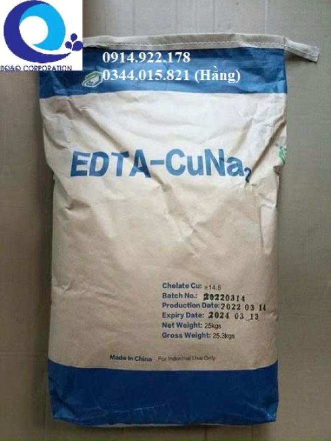 Đồng hữu cơ, Đồng chelate, Edta CuNa2, dùng trong thủy sản và nông nghiệp Đồng hữu cơ, Đồng chelate, Edta CuNa2, dùng trong thủy sản và nông nghiệp