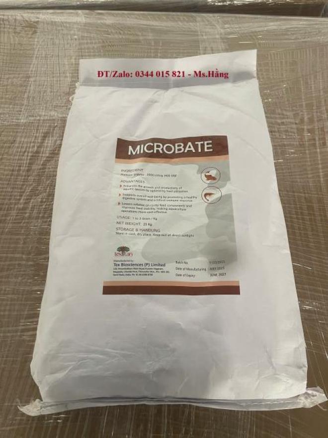 Enzyme Protease - Microbate tiêu hóa, xử lý nước, cắt tảo, làm chất đệm kích hoạt vi sinh trong thủy sản