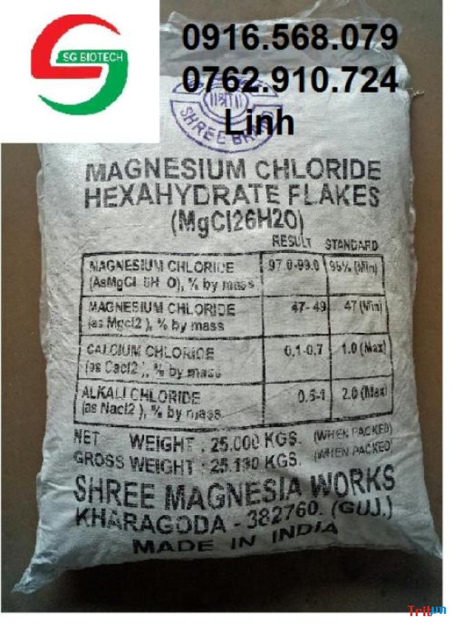 MgCl2, Magie clorua, cung cấp khoáng tạt mgcl2 giá rẻ