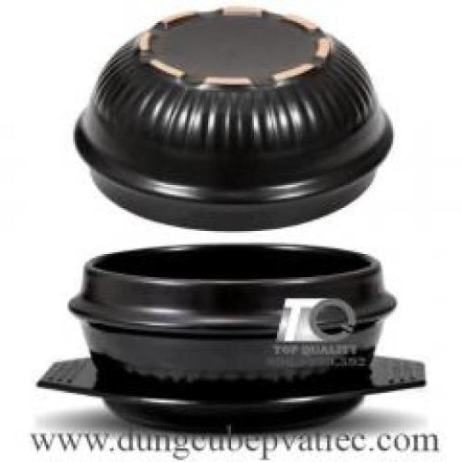 Thố đất đen tráng men Hàn Quốc 12 cm Thố đất đen tráng men Hàn Quốc 12 cm